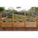 8 ft. w x 8 ft. D Cedar Garden in a Box with Deer Fence