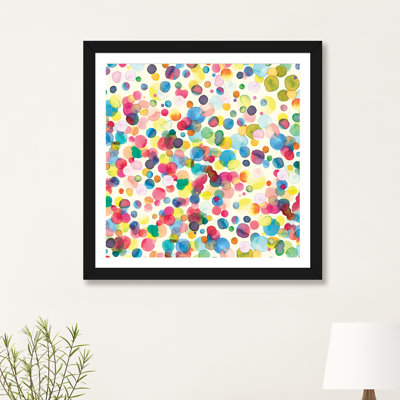 «Watercolor Drops» par Ninola Design - reproduction d'art