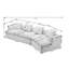 Repose-pieds de canapé modulaire avec coussins-305902760