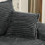 Méridienne à compression 81 po avec 2 coussins 81 po Corduroy-2032373984