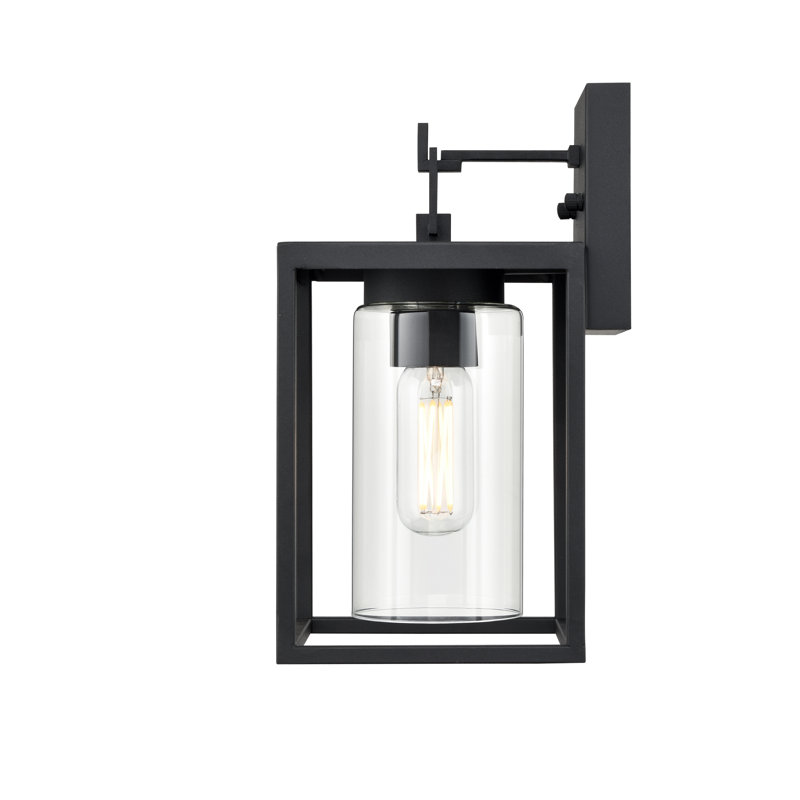 Decollete 1 Light Outdoor Wall Sconce, 12.5" H x 6.5" W x 7.5" D
