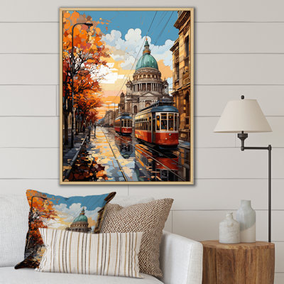 «Xana City Dublin Popart II», reproduction sur toile