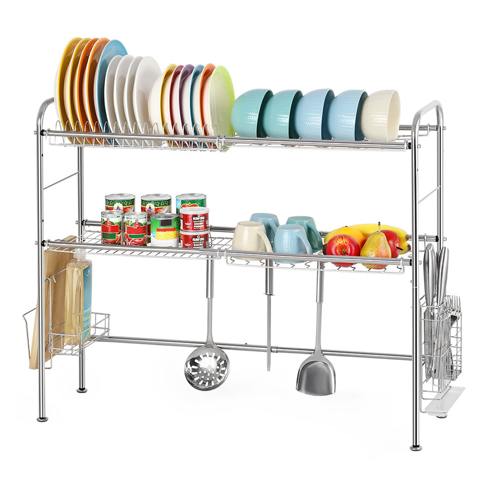 Adjustable Stainless Steel Dish Rack Haitral