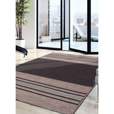 Tahana Performance Wool Striped Indoor Rug