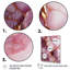 «Pink and Gold Marble River IV», reproduction d'art murale abstraite-1842851781-1876240665
