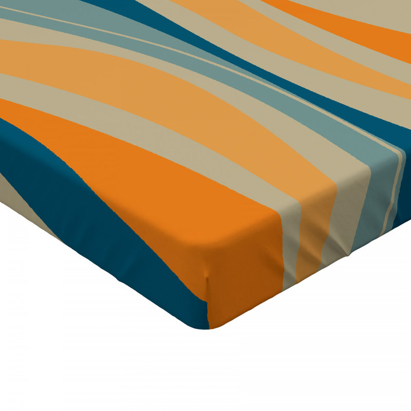 Microfiber Patterned Fitted Sheet, Twin XL Fitted Sheet