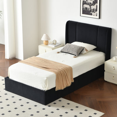 Lit plateforme tapissier Coletti