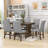 Linnett 6 - Person Extendable Dining Set