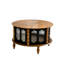 Table basse 31,5 "en bois massif avec rangement-129404976