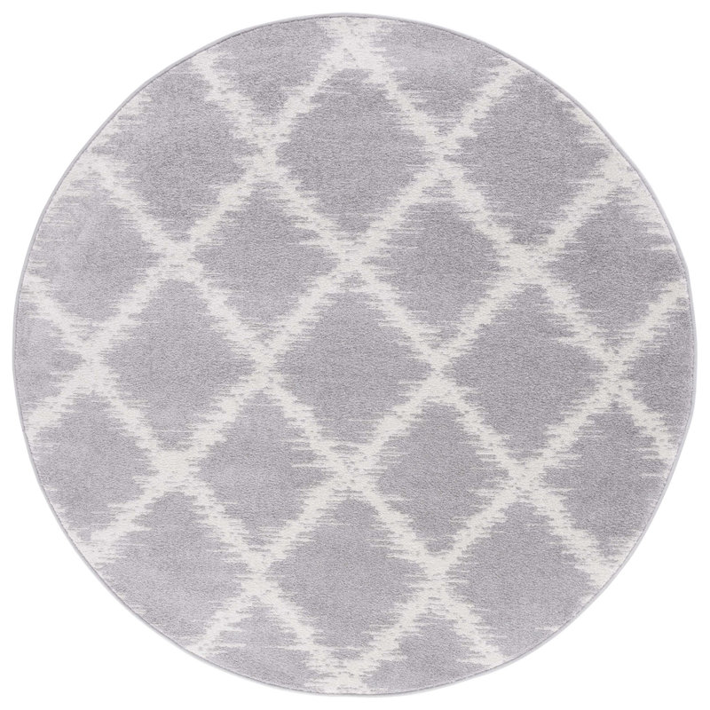 Arsis Performance Geometric Rug, Round 6'