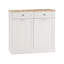 Armoire poubelle inclinable élégante et fonctionnelle avec beaucoup de rangement pour la cuisine Hirotaka