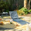 Harbour Housewares - Folding Beach Loungers