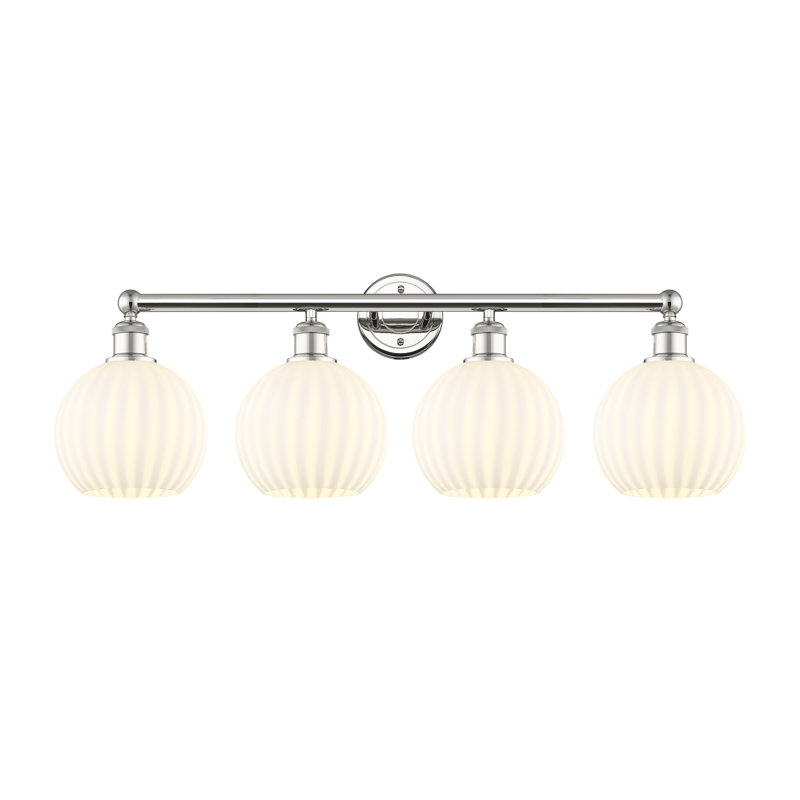 Beronica 4 - Light Dimmable Vanity Light, Polished Nickel