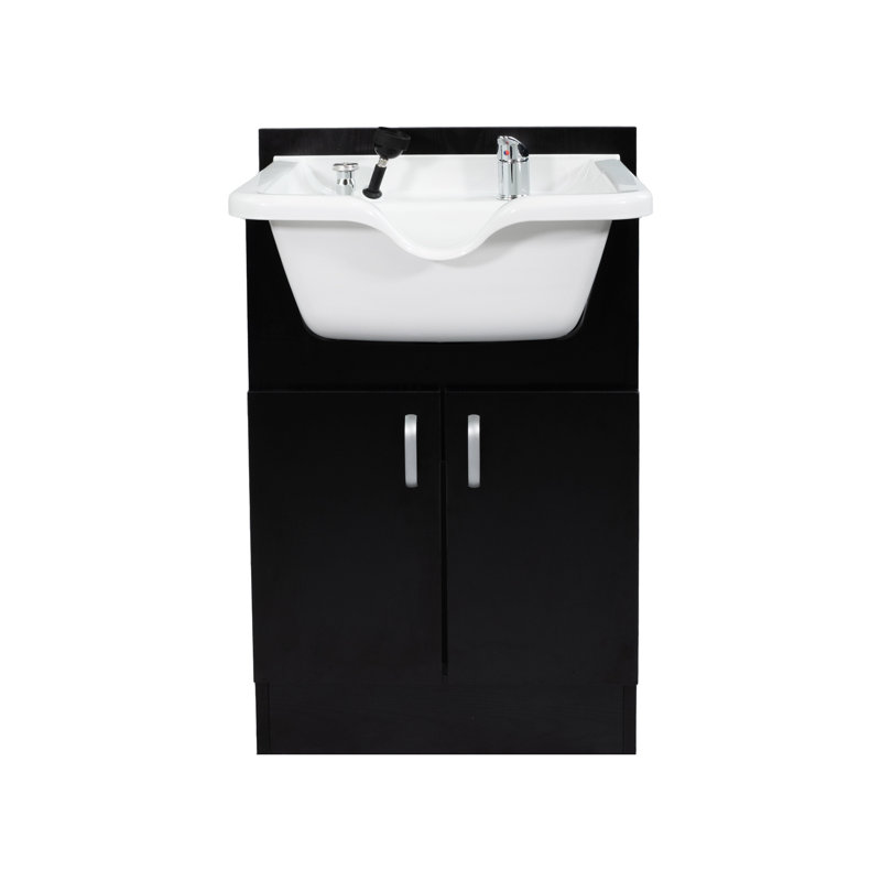 Shampoo Sinks, Black & White