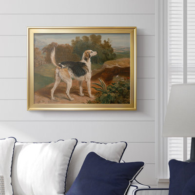 Portrait of a Hound-James Ward-Framed Gallery Wrapped Canvas-c. early 19th Century