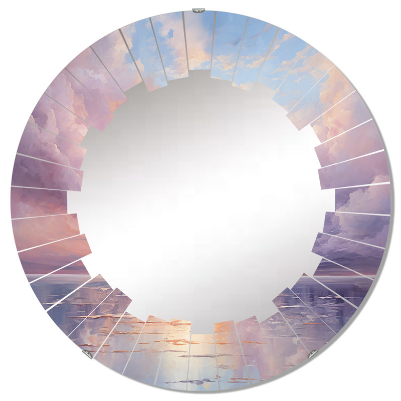 Bieker Circle Wall Mirror, 32" x 32"