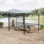 2.3m x 3m Metal Pergola