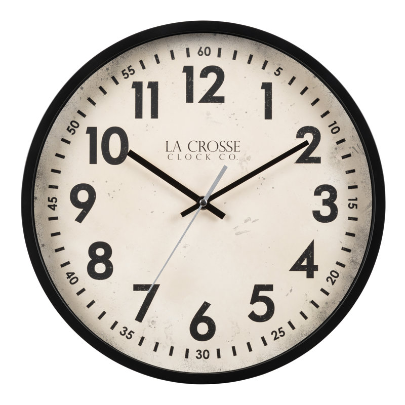 Haneza 14" Quartz Wall Clock