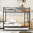 Metal Bunk Bed With Trundle-1200100943