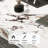 Modern simple square rock plate coffee table-102698678