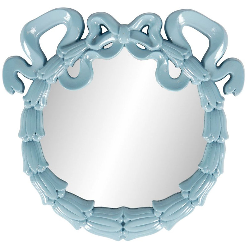 Miroir bleu bébé