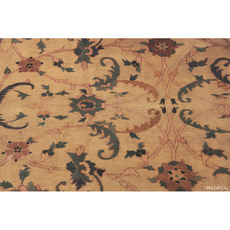 One-of-a-Kind Rectangle 14'7" x 15'7" Hand Knotted Area Rug