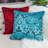 Atiyyah Liana Cut Square Velvet Pillow Cover & Insert-272868884