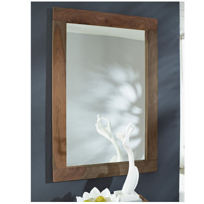 Nature Wood Wall Mirror