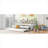 Multi-Functional Storage Solid Wood Platform Daybed, Twin XL Size with Dual Trundles and USB Charging, White-Toned