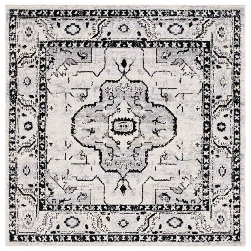 Chun Tulum Performance Oriental Rug, Square 6'7"