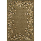 Jamaris Wool Floral Indoor Rug