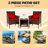 Nagey 2 - Person Patio Conversation Sets with Cushions-1078106040