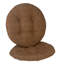Coussin de tabouret de bar texturé antidérapant, rond de 14 pouces, ensemble de 4-1082147139