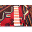 Tapis rouge Teimani 3 pi 7 po x 6 pi 11 po