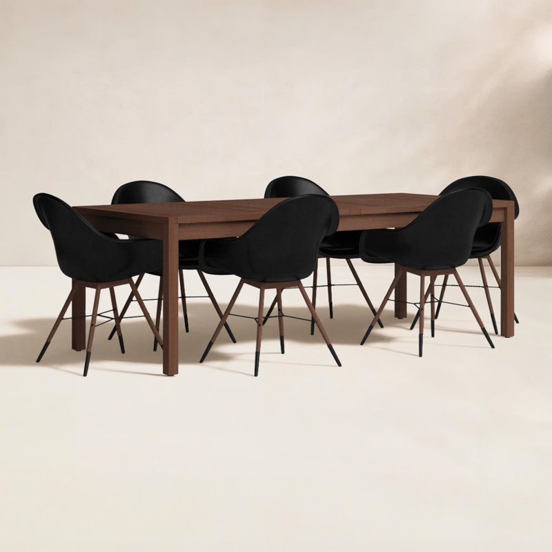 Anautica Rectangular Long Dining Set