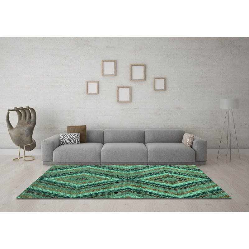 Immanuels Washable Southwestern Indoor Rug, Rectangle 2' x 4'