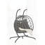 Hammock Egg Chairs with Stand Hanging and UV Resistant Cushions-933055087