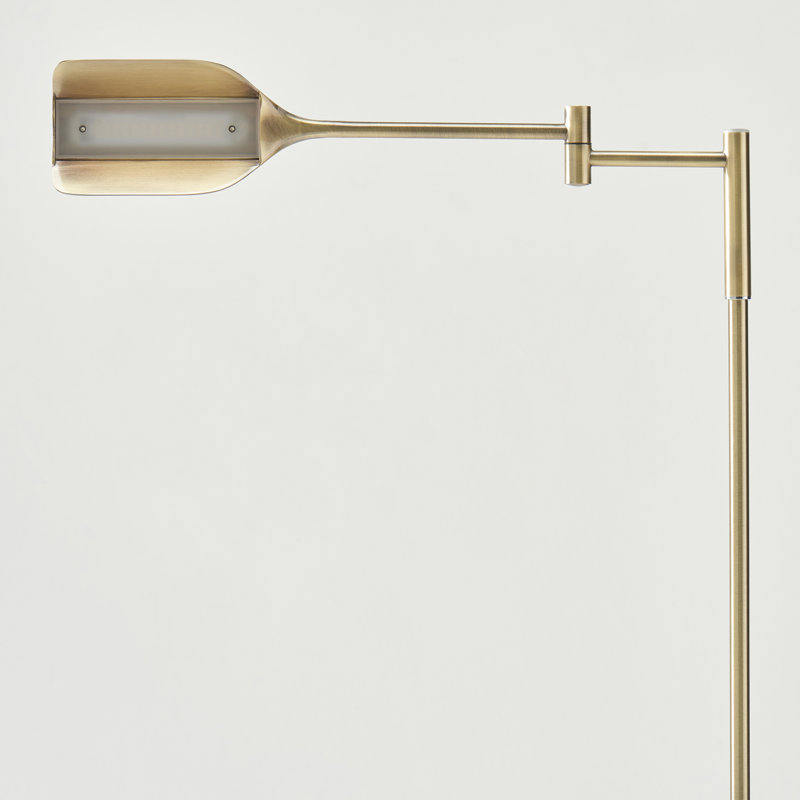 Lampe sur pied 53 po Leaf, Or / laiton