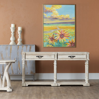 Wang 68'' Solid Wood Console Table