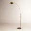 Lampe sur pied arquée à DEL 71,5 po Badlingham