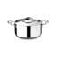 Mepra Casserole 2 H. with Lid Glamour Stone Stainless Steel-25923532