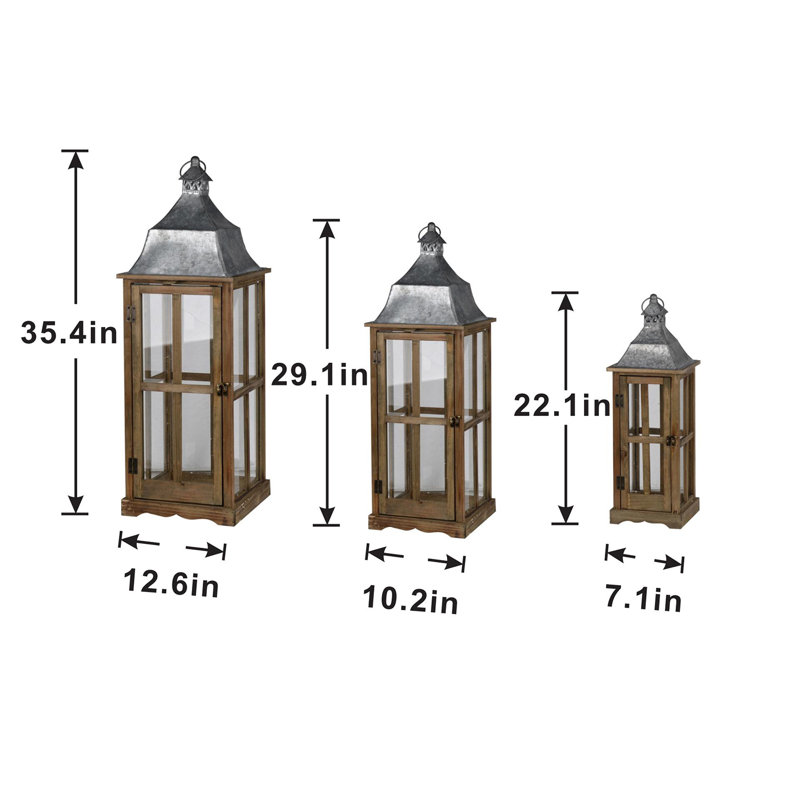 35.4'' H Tabletop Lantern