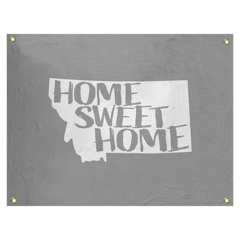 Tapisserie murale montana doux pour la maison, Gris, H 26 po x l 36 po