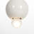 Nellcote 1 - Light Brass Single Pendant