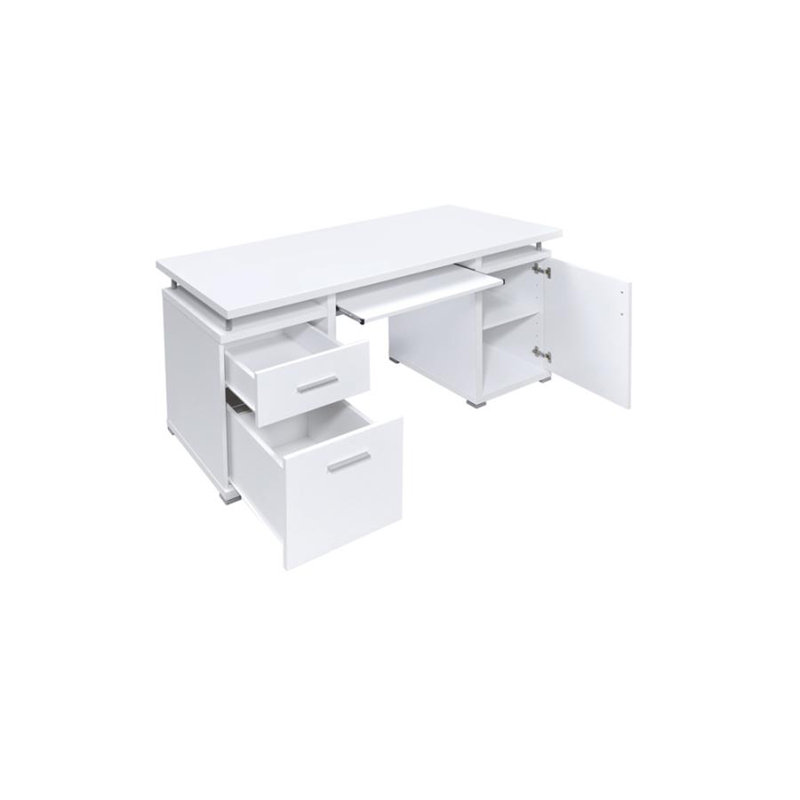 Rebbecca Computer Desk, White