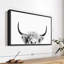 Animal «Peeking Cow BW»-100689791
