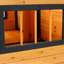 Niche pour chien en bois double TG