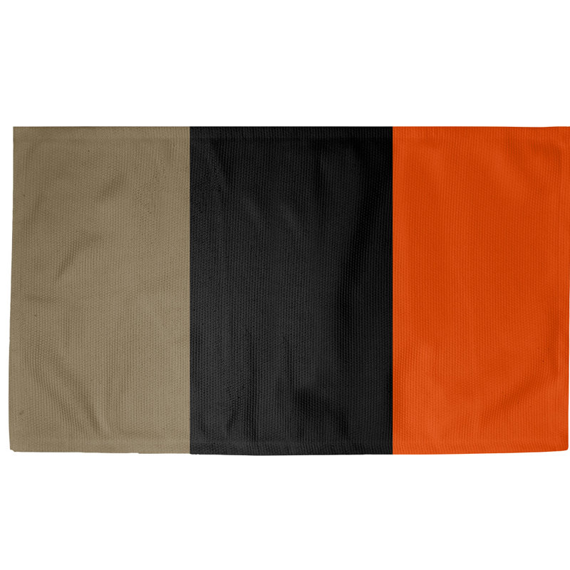 Tapis noir à rayures de hockey national, Rectangle 5 pi x 7 pi, Oui