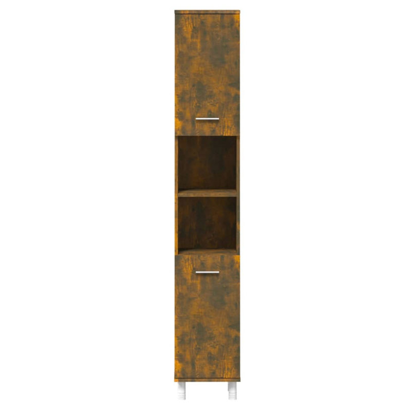 Snyderville Freestanding Linen Cabinet, Oak