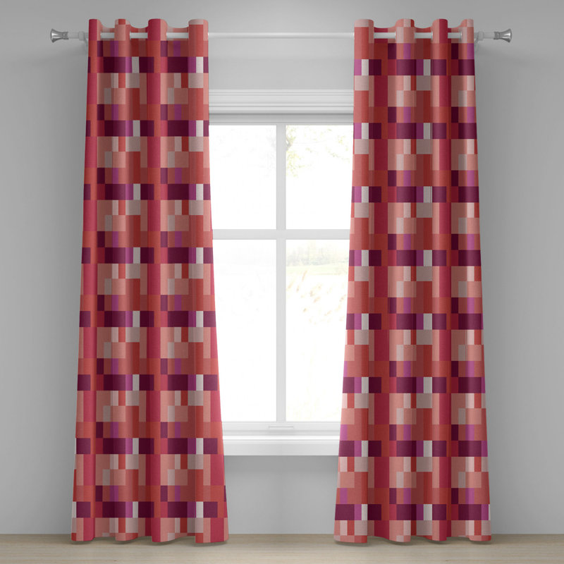 Sateen Blackout Curtain Pair, 50" W x 96" L